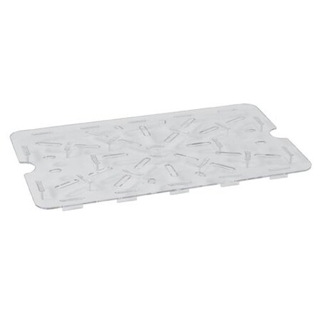 Cambro Camwear® 12 in x 18 in Clear Food Box Drain Shelf 1218DSCW135
